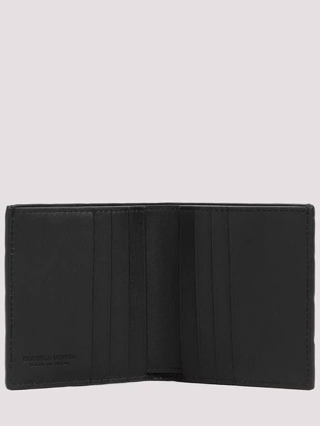 Intrecciato Slim Half Wallet Black - BOTTEGA VENETA - BALAAN 4