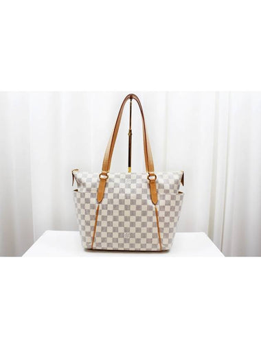 Damier Azur Totally PM shoulder bag N51261 - LOUIS VUITTON - BALAAN 1