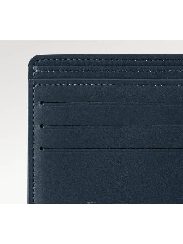 Multiple G65 Half Wallet Navy - LOUIS VUITTON - BALAAN 6