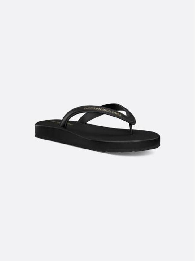 Sea Thong Sandals Black - DIOR - BALAAN 2