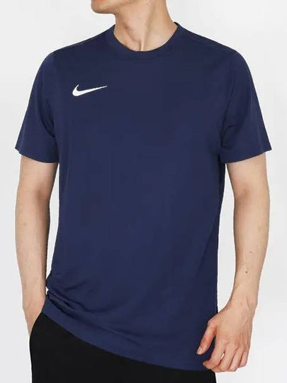 Dri Fit Park 7 Short Sleeve T-Shirt Navy - NIKE - BALAAN 2