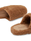 Shearling Teddy Mules Camel - MAX MARA - BALAAN 3