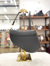 Daol Sangin Store Saddle Bag Black Calfskin M0446 Condition S - DIOR - BALAAN 4