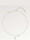 LV Iconic Enamel Necklace Gold - LOUIS VUITTON - BALAAN 2