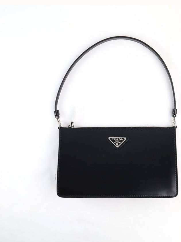 Brushed Leather Mini Bag Black - PRADA - BALAAN 2