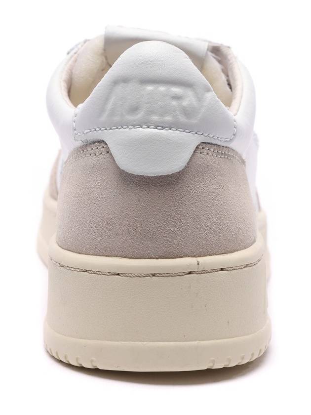 Medalist Suede Low Top Sneakers White - AUTRY - BALAAN 5