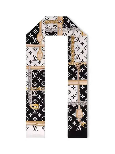 Monogram Confidential Scarf Black - LOUIS VUITTON - BALAAN 2