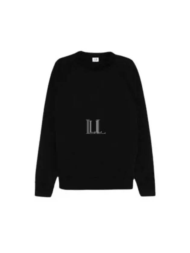 Light Fleece Logo Crew Neck Sweatshirt Purple - CP COMPANY - BALAAN 2