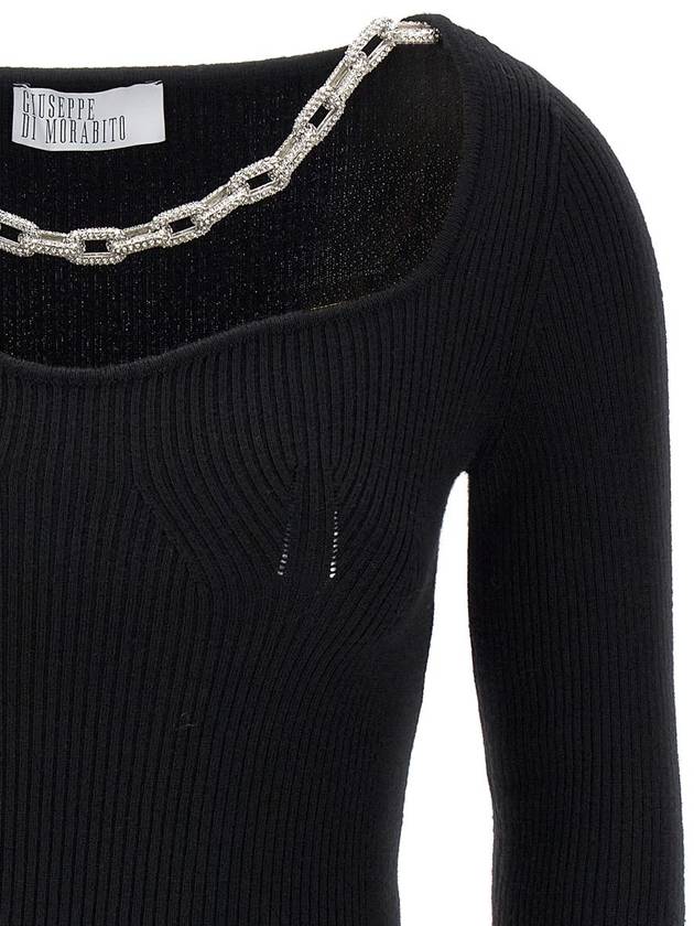 Giuseppe Di Morabito Jewel Chain Sweater - GIUSEPPE DI MORABITO - BALAAN 3