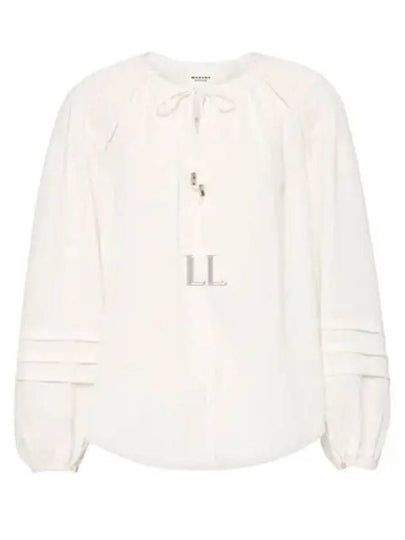 Lamaya Blouse White - ISABEL MARANT - BALAAN 2