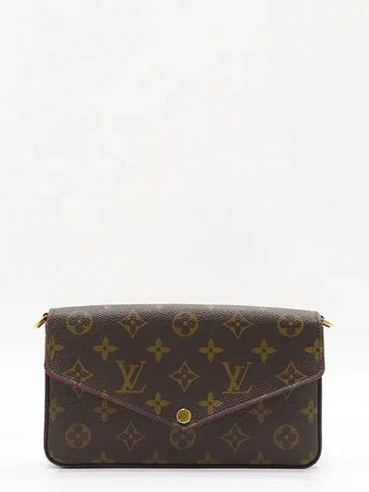 M61276 Monogram Canvas Pochette Felicie Wallet Clutch and Crossbag - LOUIS VUITTON - BALAAN 2