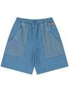 OG Reversible Printed Summer Shorts Blue - OFFGRID - BALAAN 1