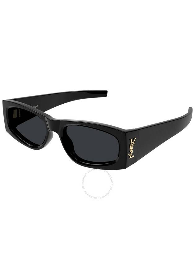 Saint Laurent Black Rectangular Ladies Sunglasses SL M140 001 56 - SAINT LAURENT - BALAAN 2