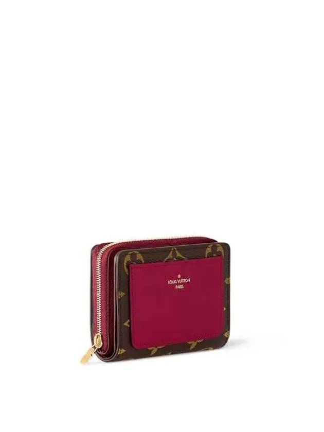 Lou Monogram Half Wallet Fuchsia - LOUIS VUITTON - BALAAN 3