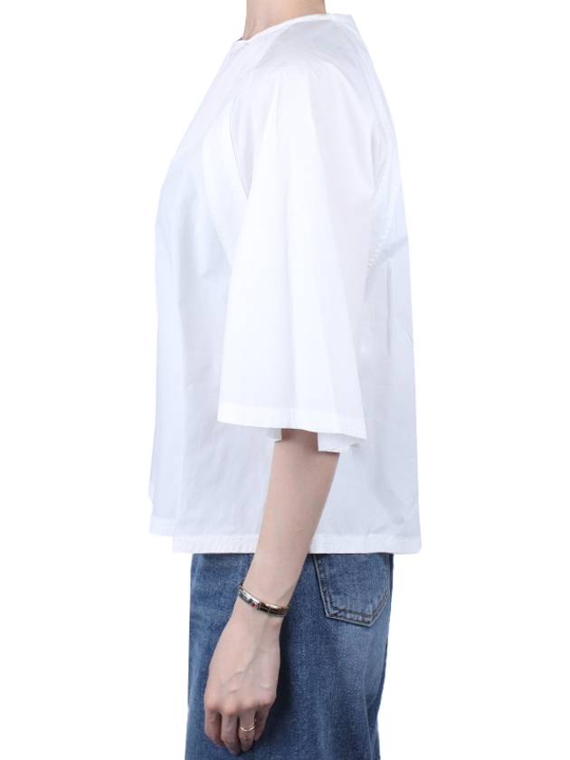 Weekend 24SS Women's Crespo Blouse White CRESPO 004 - MAX MARA - BALAAN 4