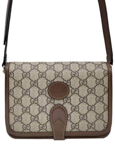 Women s 671620 GG Supreme Interlocking Cross Bag - GUCCI - BALAAN 1