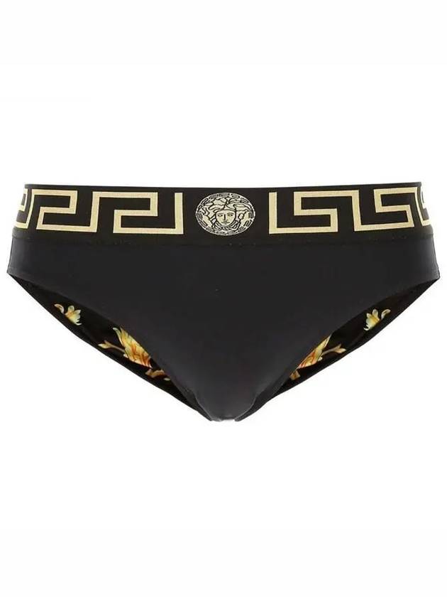 Greca Medusa Logo Band Baroque Swim Briefs Black - VERSACE - BALAAN 2