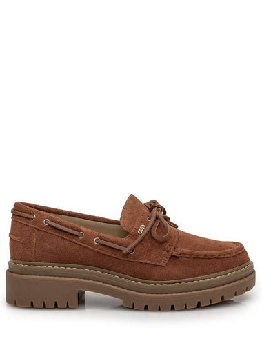 Michael Kors 'Cameron' Brown Suede Loafers - MICHAEL KORS - BALAAN 1