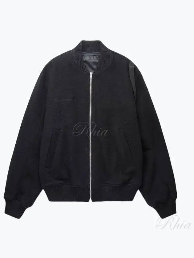 Wool Bomber Jacket Black - HELMUT LANG - BALAAN 2