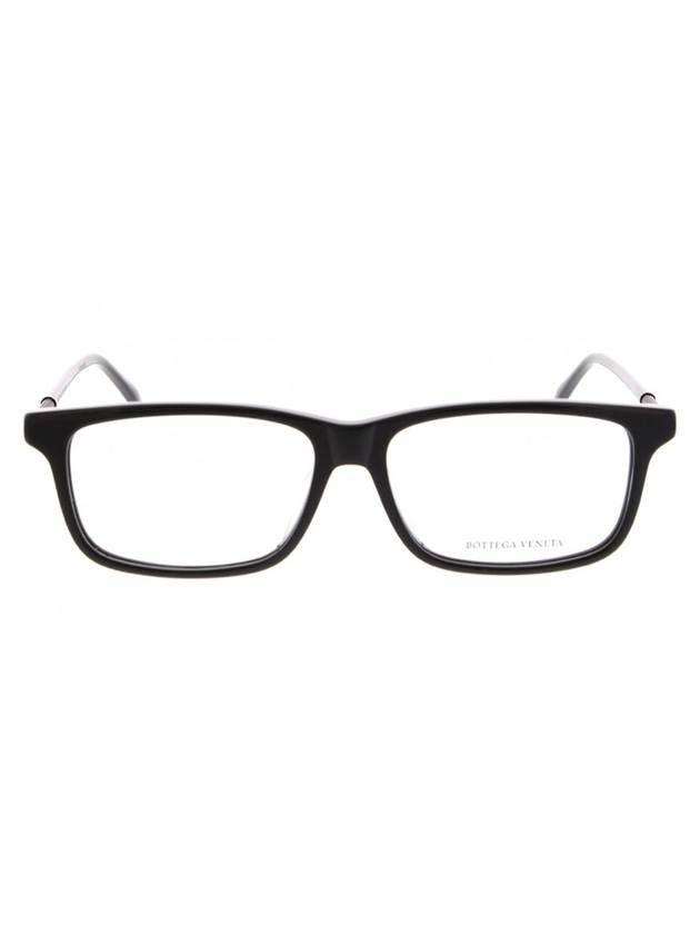 Eyewear Square Acetate Eyeglasses Black - BOTTEGA VENETA - BALAAN 1