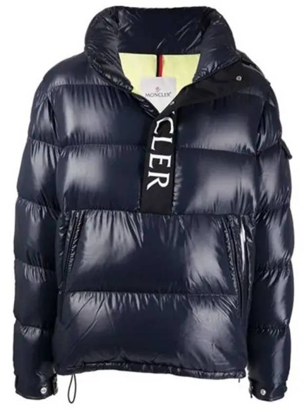 1A00040 68950 742 MAURY Mori Hooded Anorak Padding Navy Men s TLS 270540 - MONCLER - BALAAN 1