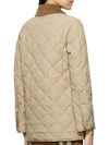 Diamond Quilted Thermoregulated Barn Jacket Honey - BURBERRY - BALAAN 5