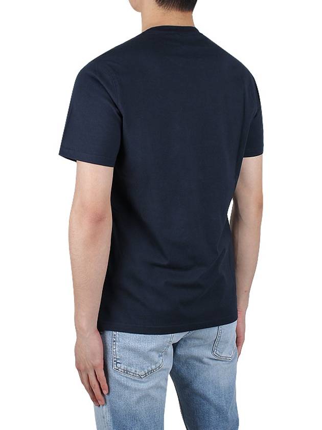 International Essential Large Logo Short Sleeve T-Shirt Navy - BARBOUR - BALAAN 5