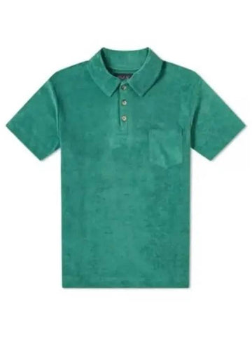 HOWLIN 24 MR FANTASY GREENBLISS terry polo tee - HOWLIN' - BALAAN 1