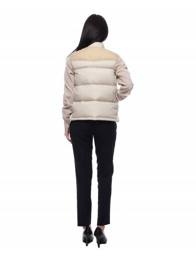 Women's Sorapis Padded Vest White - MONCLER - BALAAN 6