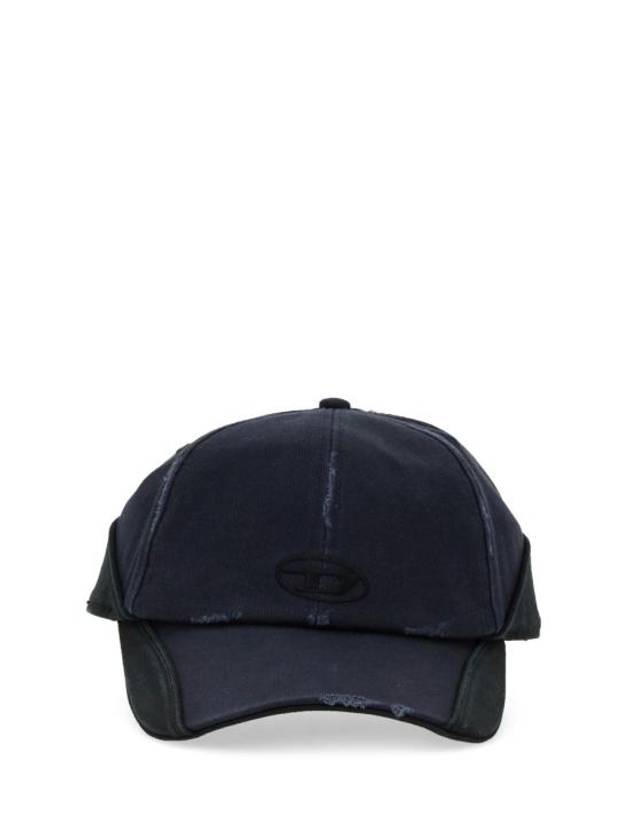 C Dale Distressed Colour Block Base Ball Cap Navy - DIESEL - BALAAN 1