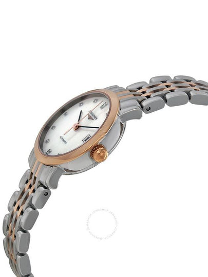 Longines Elegance Automatic Mother of Pearl Dial Ladies Watch L4.309.5.87.7 - LONGINES - BALAAN 2