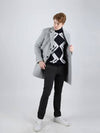 Single three button gray winter coat WHAN CO107 - IKALOOOK - BALAAN 2