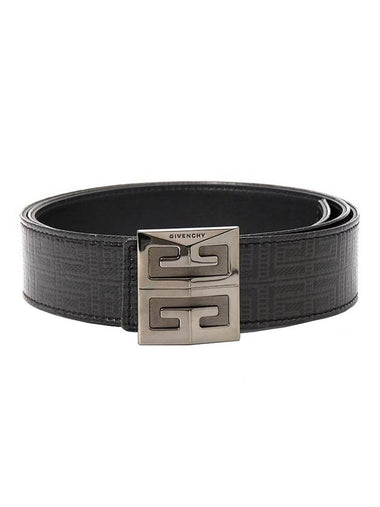 4G Reversible Leather Belt Black - GIVENCHY - BALAAN 1