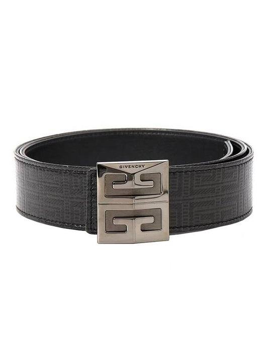 4G reversible leather belt black - GIVENCHY - BALAAN 1