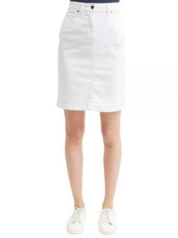 Midi Skirt 0433 CU White - SAINT JAMES - BALAAN 1