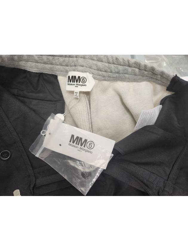 MM6 Maison Margiela Half Suit Sweat Trouser - MAISON MARGIELA - BALAAN 3