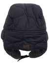 Sandbay Quilted Trapper Hat Black - BARBOUR - BALAAN 5