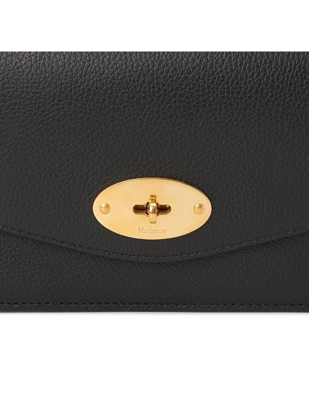 Darley Small Classic Chain Shoulder Bag Black - MULBERRY - BALAAN 9