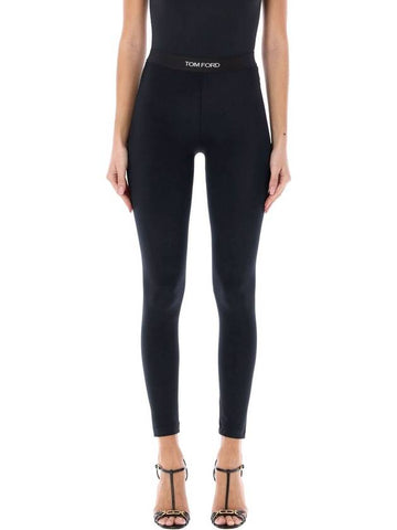 Lustrous jersey signature leggings - TOM FORD - BALAAN 1