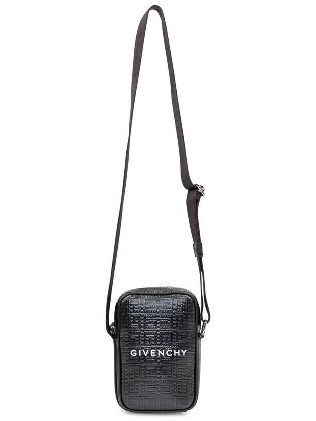 G-Essentials Canvas Smartphone Cross Bag Black - GIVENCHY - BALAAN 3