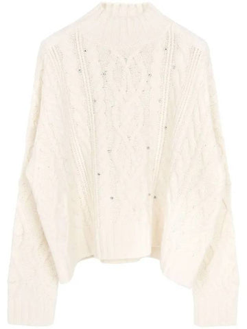 23FW Ivory Colibri Wool Sweater COLIBRI 001 - MAX MARA - BALAAN 1