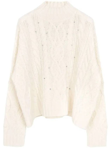 23FW Ivory Colibri Wool Sweater COLIBRI 001 - MAX MARA - BALAAN 1