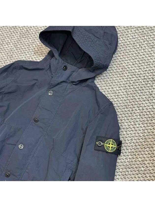 Stone Junior 12 14 Hooded Jacket Navy - STONE ISLAND - BALAAN 3