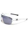 Eyewear Zonic Aero Sunglasses White Black - ADIDAS - BALAAN.