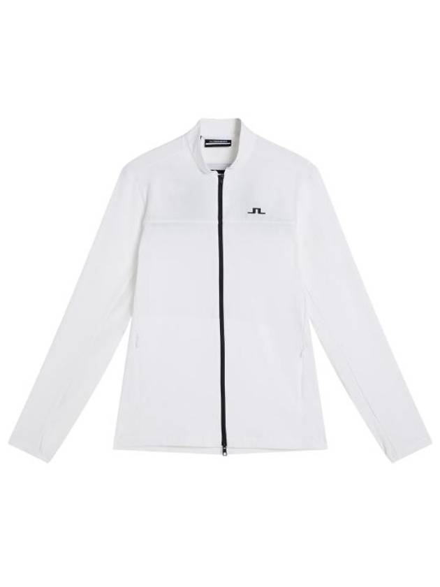 Men's Jeff Hybrid Zip-Up Jacket White - J.LINDEBERG - BALAAN 2