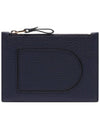 Pin D Small Taurillon Soft Grain Leather Pouch Bag Night Sky - DELVAUX - BALAAN 3