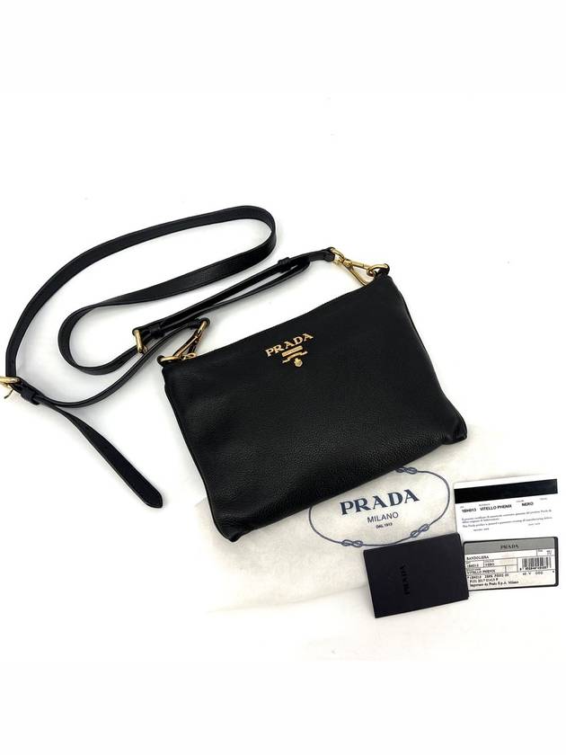 Vitello Phoenix Mini Cross Bag 1BH013 - PRADA - BALAAN 1