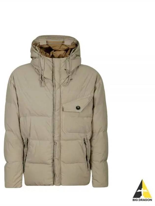 Survival Down Jacket Beige - TEN C - BALAAN 2