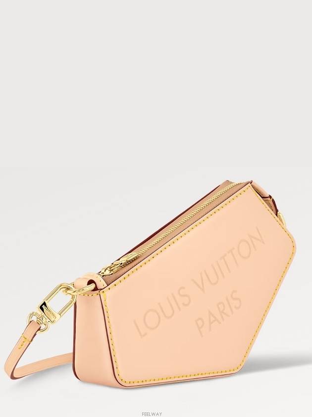 Pochette Ecusson Shoulder Bag Beige - LOUIS VUITTON - BALAAN 5