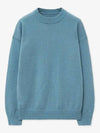 Alpha crewneck round knit sky blue - BLONDNINE - BALAAN 6